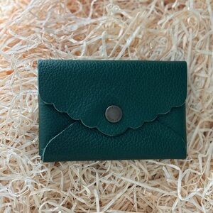 Bacalar green Daisy Plus wallet Portland Leather Goods